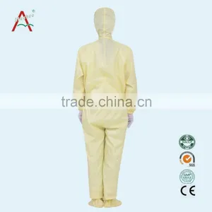 Chemical Protective Suit Bunny Suit for Ebola Virus thumbnail-2