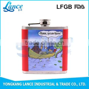 Hot Sale 5oz China Stainless Steel Mini Hip Flask thumbnail-2