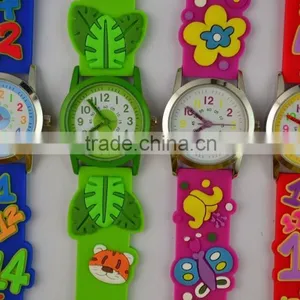 New Stylish Trendy Popular Silncone Kids Watch With Colorful Strap Watch thumbnail-1