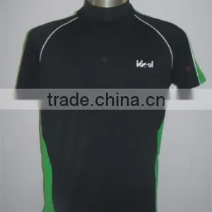 Men's Coolmax Casual Zipper-neck POLO SHIRT thumbnail-1