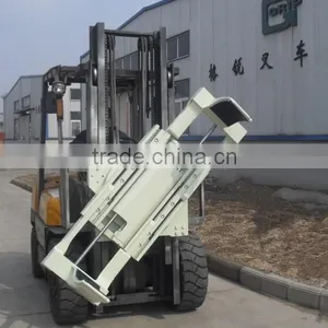 Single and Four Drum Clamp Forklift Attachment for Electric Diesel Gasline LPG and CNG Forklift Use thumbnail-2