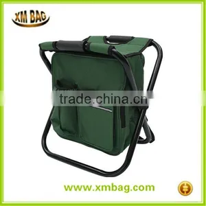 2 in 1 Portable Folding Fishing Chair Backpack With Insulated Cooler Bag for Fishing Camping Cooler Chair thumbnail-5