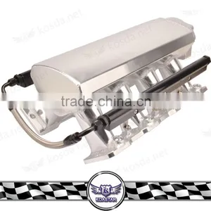 LS1 LS2 LS6 LSX Dual Turbo Manifold With Fuel Rails , Intake Manifold Aluminum Casting thumbnail-1