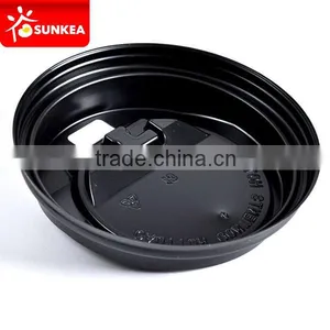 High-quality 12oz Black Buttoned Plastic Lids for Hot Cups or Coffee Cups thumbnail-6