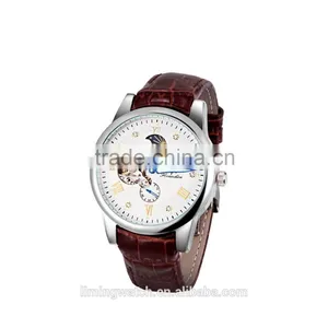 2016 Customized Logo Watch Skeleton,custom Customized Logo Watch,business Automatic Watch thumbnail-2