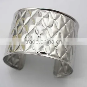 Bracelets & Bangles Opened Cuff Stainless Steel Bangle thumbnail-4