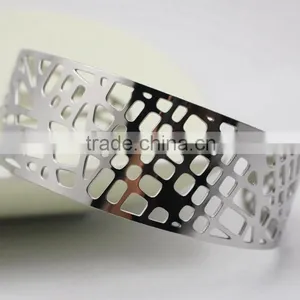 2016 Fashion Cuff Stainless Steel Bangles Bracelets For Children And Teenage thumbnail-4
