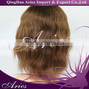 Indian Remi 100% Human Hair Full Lace Wig 14" 130% Density thumbnail-1