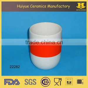 Ceramic Coffee Mug With Silicone Sleeve, 30cl Coffee Mug With Silicon Sleeve thumbnail-4