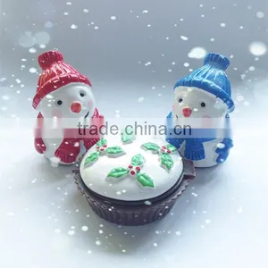 Merry Christmas Cupcake Shaped Lip Balm thumbnail-1