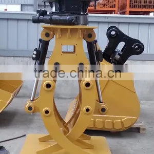 5F Rotating Log Grab of Excavator Timber Grapple thumbnail-4