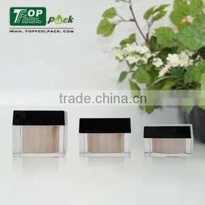 Acrylic Cream Plastic Jar With Lid 80g 50g 30g thumbnail-3