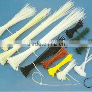Better Quality Acid and Corrosion-resisting:94v-2 Self-locking 4*100 Black Nylon Cable Ties Tensile Strength:50lbs thumbnail-1
