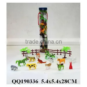 Animal Play Set, Set Toy, Plastic Animal Toy thumbnail-1