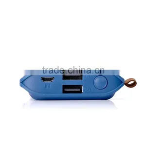 Smart Phone Charger Gift Dual USB Charger Double Power Battery 18650 Battery 10000mah thumbnail-1