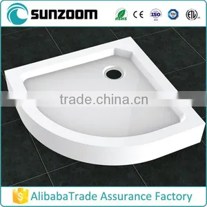 SUNZOOM Shower Tray 80x80,shower Base for Canada,curved Shower Base thumbnail-1