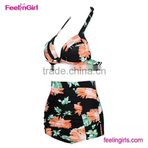 Ladies Swimwear Latest Fashion Bikini High Waist thumbnail-2