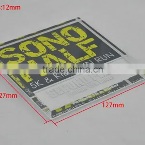 The First Place Honour Acrylic Award Plaque Back Printing thumbnail-5