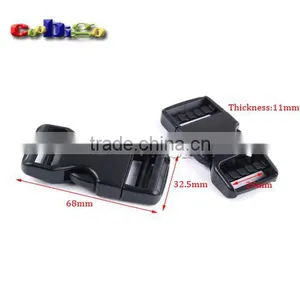 1" Webbing Dual Adjustable Buckle for Backpack Straps Belts Hiking Camping Bags #FLC343-25 thumbnail-1