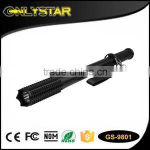 Onlystar GS-9801 Aluminum XPE R3 250lm Police Self-defence Led Baton Flashlight thumbnail-1