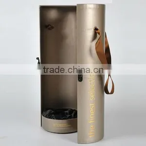 China Sulipper Luxury Printed Cardboard Rond Wine Box thumbnail-6