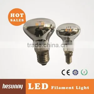 4w E27 E14 R63 Mirror Led Filament Bulb 2200K thumbnail-1