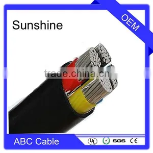600V Pekingese/ Colle/ Cocker Dachshund AAC Phase Conductors ABC Cable thumbnail-5