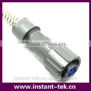3 Pins FQ14 Waterproof Small Size Air Plug Assembly Connector thumbnail-1