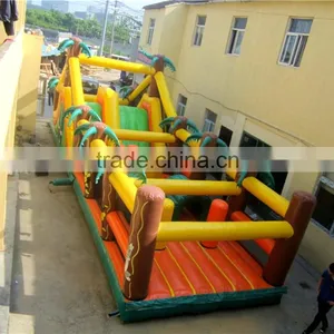 Plam Jungle Boot Camp Inflatable Obstacle Course thumbnail-1