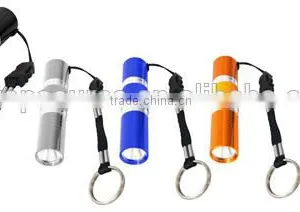 TE100 Super Bright 0.5W Aluminium Flashlight With Bowl Shape thumbnail-1