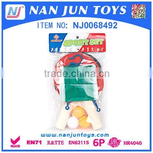 Wholesale High Quality Table Tennis Bats/Paddle Pingpong Set for Promotion thumbnail-1