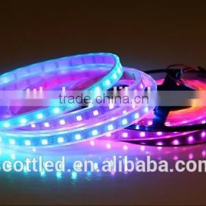 SMD5050 Led Light Strip WS2811 WS2812 LED Dream Color Strip Tape,WS2812B 60 Pixel 5050 RGB SMD DC5V thumbnail-1