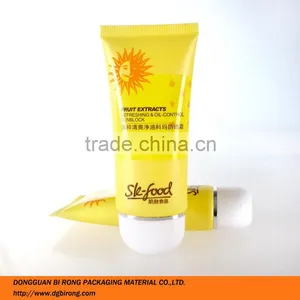 50g Oval Plasic Sunblock Tube Packaging thumbnail-2