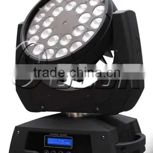 New Product 24pcs 15W RGBWA Zoom Moving Head Led Stage Light Disco Light thumbnail-6