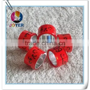 100pc Free Shipping 10mm 2015 Short Pigeon Foot Ring Numbered Band for Pigeons thumbnail-3