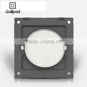 New Design Wallpad White Waterproof Acrylic Glass 110~250V EU UK Electrical Switch 1 Gang 1 Way Push Button Wall Light Switch Quality Choice thumbnail-3