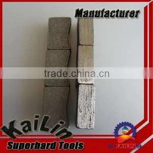 K Shape Diamond Marble Block Cutting Segment for Export thumbnail-6