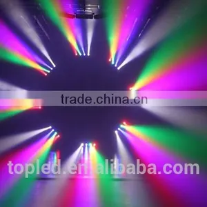 Hot Sale 2 Sections Moveable 8*4-in-1 10W RGBW 8-eye Linear LED Bar Light Moving Head thumbnail-6