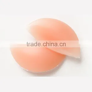 Ideal Fashions Swimsuit Silicone Padding Insert Swimwear Silicone Inserts Swimsuit Insert Pad "ox Horn" Shape Nude Silicone Bra thumbnail-3