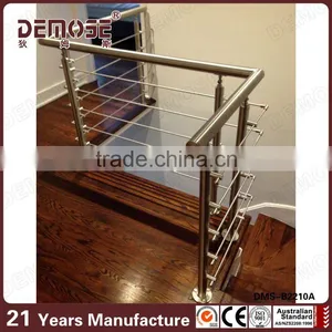 304 Grade 50.8mm Diameter by 2mm Thickness Stainless Steel Balustrade Running Rails thumbnail-1