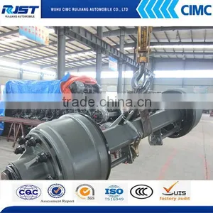 Semi Trailer Air Suspension Axle For Sale With High Quality thumbnail-1