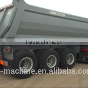 22m3 Dump Truck Trailer With Tree-axle thumbnail-1