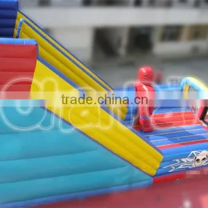 Hot Sale Commercial Inflatable Spiderman Slide, Commercial Inflatable Slide thumbnail-4
