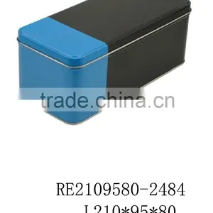 Factory Price Nice-Can Hot Sale Rectangle Tin Box Package Tin Case Compact Design thumbnail-1