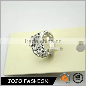New Fashion Wedding Nail 925 Silver Diamond For Men Knuckle Ring thumbnail-1