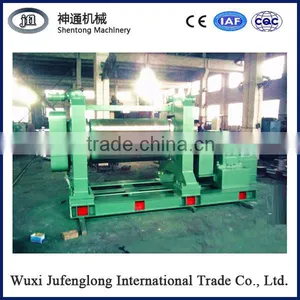 XY-2I 250*720 Two Rolls Rubber Calender Machine / Roller Calendar Machine for Making Rubber Coating thumbnail-1