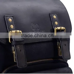 Vintage Leather Duffel Bag 2015 Hedgehog Man Shoulder Baf From Singapore thumbnail-6