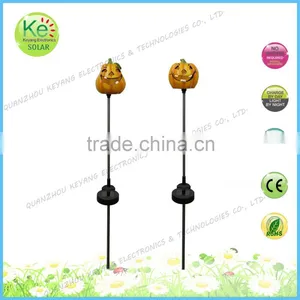 Halloween Pumpkin Man Courtyard Solar Led Stake Light thumbnail-1