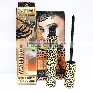 2015 Excellent Quality Black Color 3d Fiber Lashes Mascara Leopard Tube thumbnail-2