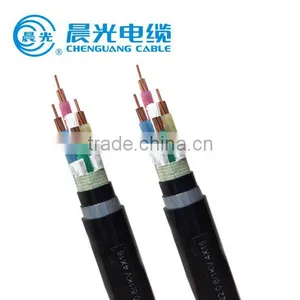 Halogen-free Low Smoke Flame-resistant Retardant XLPE Insulated Steel-tape Armoured Polyolefine Sheathed Electrical Power Cable thumbnail-1